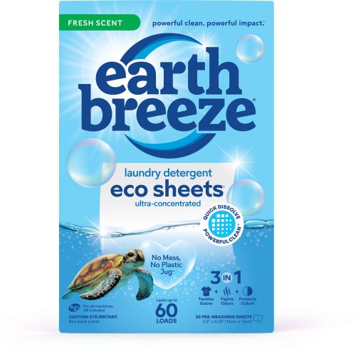 Laundry Detergent Eco Sheets - 60 Loads